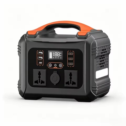 Ultra Safe LMFP 236Wh Portable Power Station 300W. 63000mAh Battery PD65W Fast Charge 3*AC Ports. Compact Energy Hub for Tech.