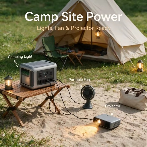 Dual Voltage 110V/220V 2016Wh Portable Station Off-Grid Solar Energy Storage Generator MPPT Flashlight Pure Sine Wave Bluetooth
