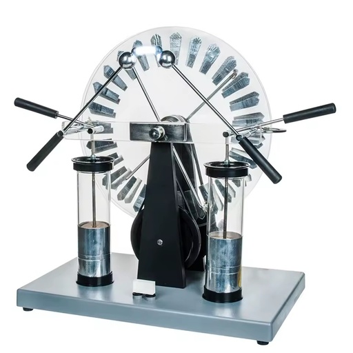 WIMSHURT MACHINE Electrostatic Generator (Influence Machines) Separates Electric Charges OEM Customizable Metal Glass 300mm Disc