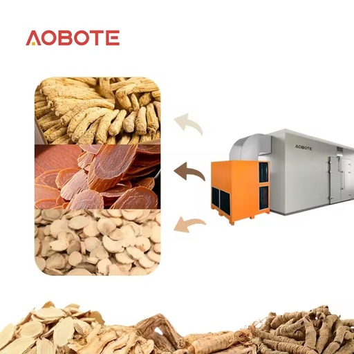Ideal for Botanicals and Organic Herbs Processing Closed-Type Design Manure Drying Machine