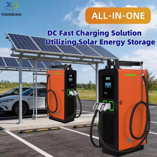 2026 Off-grid Solar EV Charger with Battery Storage 60kW 80kW 120kW DC Fast Charging Station for Commercial Off-grid