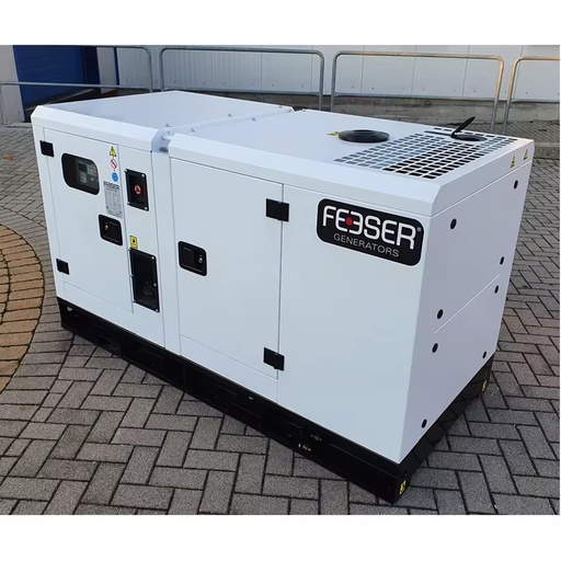 Feeser P-0030-HY-S-ECO Synchronous Water Cooled Soundproofed Emergency Power Generator Automatic Power Supply System Electric