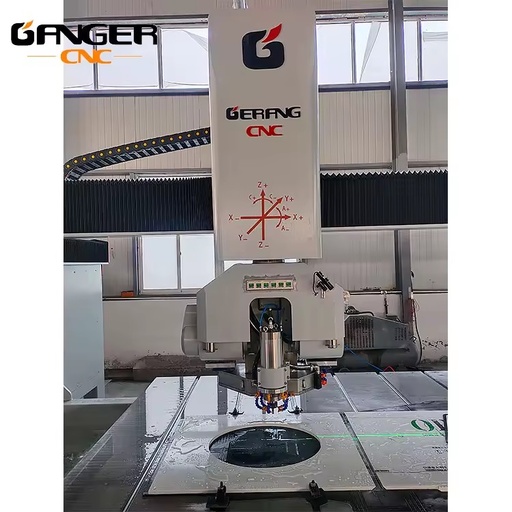 5 Axis CNC Bridge Saw Cut Machine for Quartz Marble Granite Block Competitive Price-Natural Stone Machinery