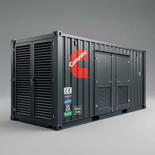 Container Silent Diesel Generator 200KW Three Phase 12V Start 60Hz High Power Industrial Factory Genset for Manufacturing Plants