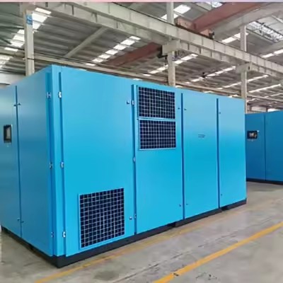 Energy-saving 110KW Two-stage Industrial Dryer Compressor 150HP air Compressor 450 Cfm 12 bar