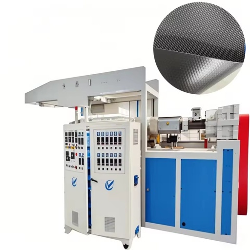 TPE/PE Single Screw Extrusion Line Motorized Car Floor Mat & Plates Making Machine with Sheet Production Automatic Line