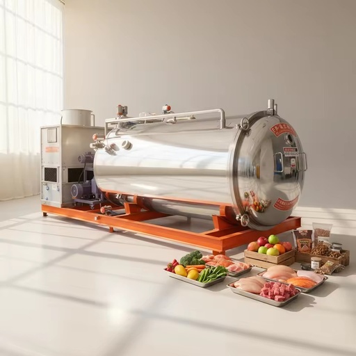 Industrial Lyophilizer Freeze Dryer for Food With Advanced Vacuum System and Low Energy Consumption