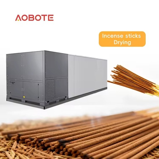 180kg/h Agarbatti Heat Pump Dryer High Efficiency Large Incense Dehydrator