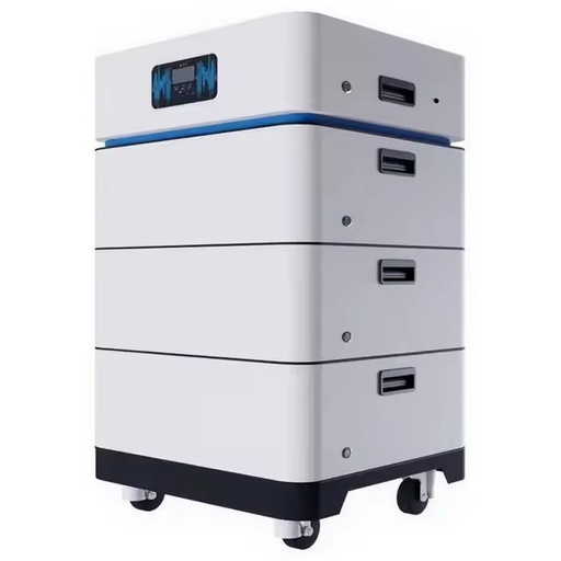 Grid Tied Off Grid Stackable All In One Energy Storage Inverter White Aluminum Alloy Housing LFP 5KWH Battery Module