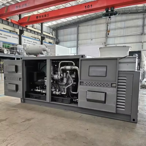 Containerized 1000kw 2MW Syngas & Natural Gas Generator Set with Water Cooling 380V 50Hz Auto Start