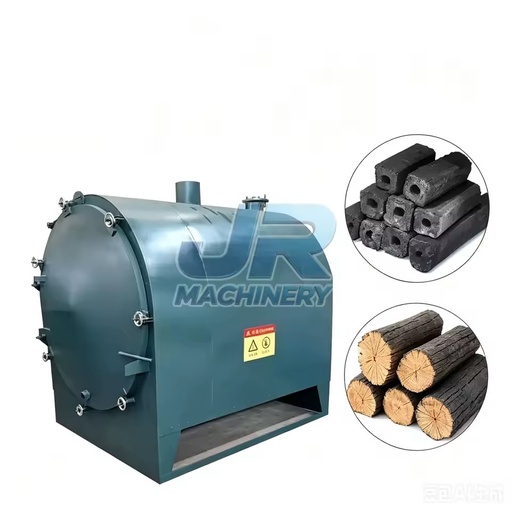 Horizontal Carbonization Furnace Wood Charcoal Making Machine Biochar Carbonizing Kiln