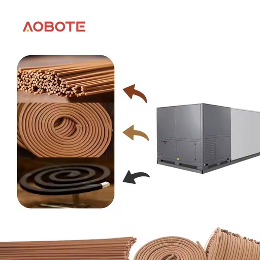 Support Custom Eco-Friendly 0 Emissions Incense Dryer 304 SS Trolleys With16-tray Closed-Loop Heat Pump for Green Production