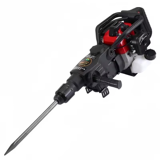Powerful Hand Hold Gasoline Hammer 32.7CC 1800W Two-stroke Engine Portable Industrial Grade Petrol Jack Hammer Drill Drilling