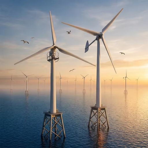 2026 5kw 220v 380v Industrial Wind Electricity Generator Horizontal Windmill Windmolen Turbine Generators