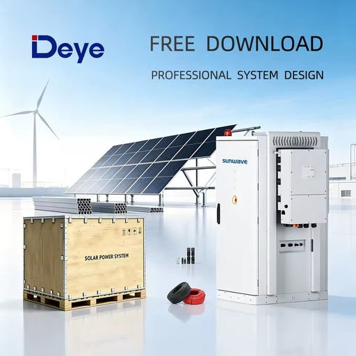 Deye Hybrid Solar PV Power System 30kW 50kW 100kW 125kW Three Phase Inverter Commercial Energy Storage for Factory Plant Grid