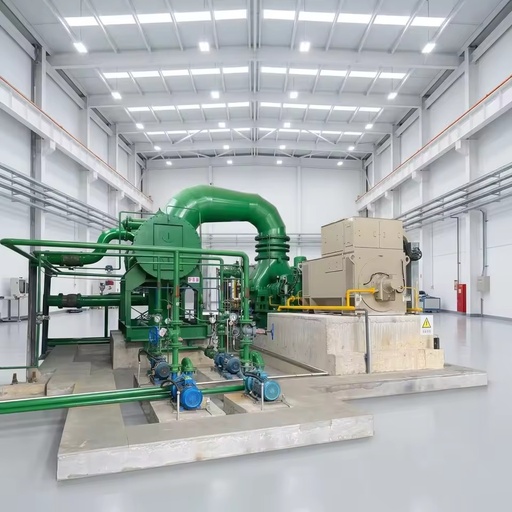 Industrial Condensing Steam Turbine With Generator for Thermal Power Plant High Efficiency Electricity Production