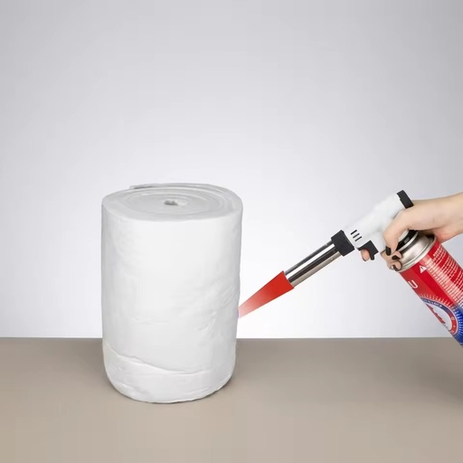 1260C Ceramic Fiber Blankets 25mm 50mm Thickness Fireproof Blanket for Chimney Flue Gas Duct Lining Ceramic Wool