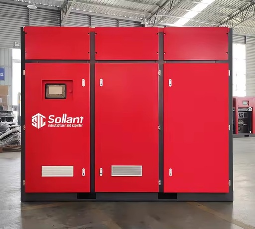 High Efficiency Two Stage Air Compressor 30% More Energy Saving Than Single Stage CE Certified