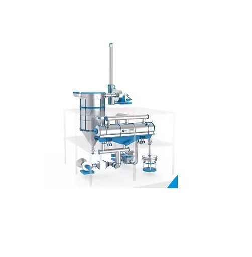 Fluid Bed Dryer for Chemical Industry Automatic Operation PLC Based System Energy Saving Continuous Drying