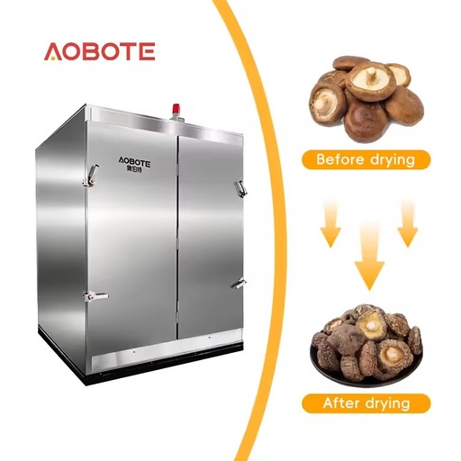 Continuous 450kg Heat Pump Mushroom Dryer High Efficiency Fungi Dehydration