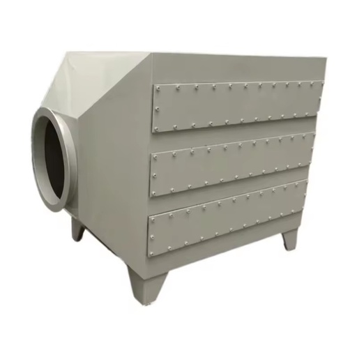 PP Activated Carbon Adsorption Box Photocatalytic Exhaust Gas Treatment UV Photolysis Catalysis Paint-Spray Exhaust
