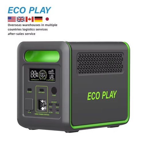 ECOPLAY 1200W Portable Power Source Generator with Remote Monitoring Capability Capable of Working at -20℃ Low Temperatures