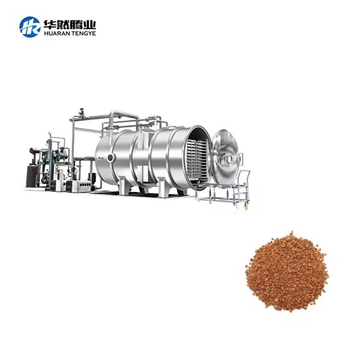 HRTY Automatic Stainless Steel Vacuum Food Drying Equipment with Electric Heating for Food Processing