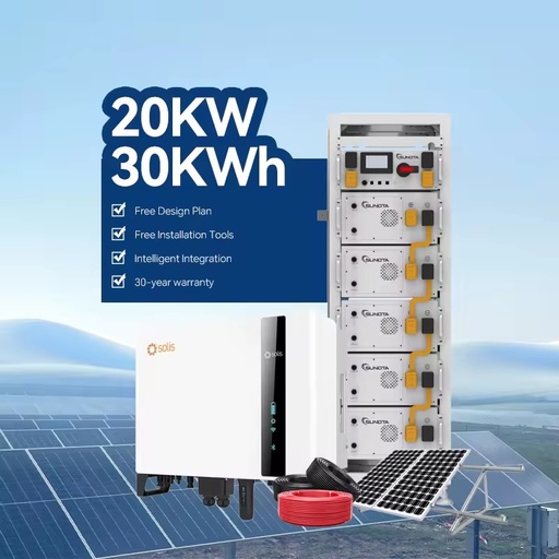 20kw Complete Set Solar Energy Power Storage System 20KW 30KW 25kw 35kw Hybrid Solar Panel Electric Power Generation Kit