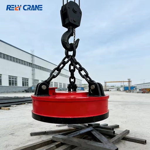 High Strength 2 Ton Strong Magnetic 10 Ton Steel Plate Lifting Magnets Steel Iron Plant Turnings Jib Crane Electromagnet