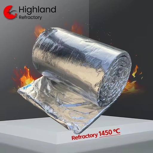 Factory Supply 1260C Ceramic Fiber Blankets 45% Al2O3 High Pure Aluminum Silicate Refractory Insulation Ceramic Kiln Insulation
