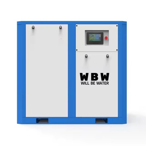 Energy Save 22kw 30hp Rotary Screw Air Compressor Lubricated Air Cooled with Engine & Bearing