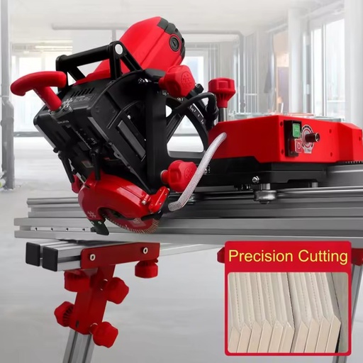 SHIJING Full Automatic Waterjet Laser Stone Slotting Machine 45 Degree Chamfer Edge Grinding Granite Marble Tiles Tile Cutter