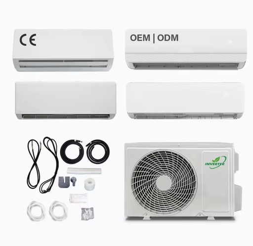 Stin CE Approved 18000BTU Wall Mounted Hybrid Solar Inverter Air Conditioner with Solar Panel Energy Saving Level 1