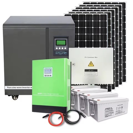 10kW All-in-One MPPT Solar Inverter Kit Pure Sine Wave Lithium Ion Battery for Off-Grid Grid-Tied Home Use Integrated Energy
