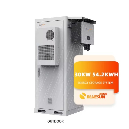 30KW PV Solar Energy System Indoor Outdoor 54kWh LiFePO4 Lithium Battery Backup Power Supply System