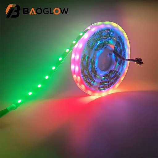 Factory Custom Wholesale Outdoor Indoor 12V RGB Flexible Led Strip Light Color Change Smart Home Atmosphere Light