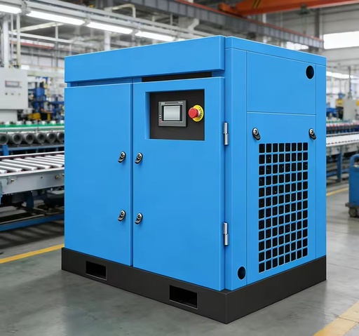 Low Noise Industrial Air Compressor 7.5KW 11KW 15KW 22KW 30kw 37kw Industrial Screw Air Compressors Energy Saving by 30%