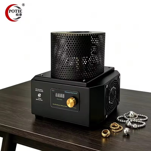 220V 3500W 1600 Degrees Smelting Furnace 1KG Gold Melting Machine Induction Heating Furnace for Metal Silver Aluminum