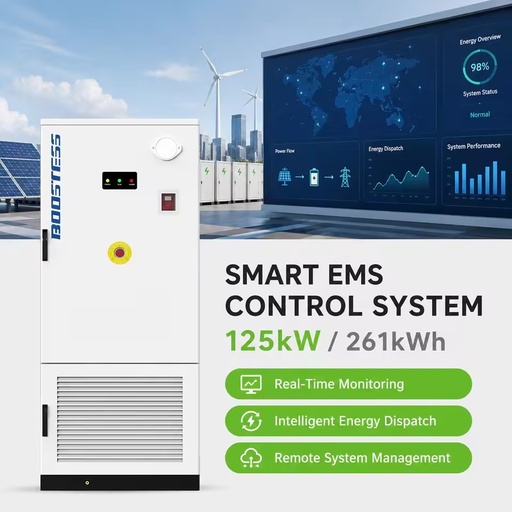 High Voltage Industrial Commercial Solar Stackable Hybrid Grid Ace 125KW Energy Storage System 261kwh
