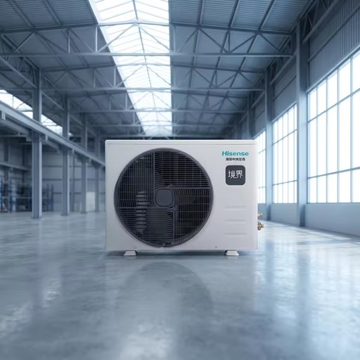 Hisense Realm Series DC Inverter VRF Slim Ceiling Concealed Fan Coil Unit Motor Core for Home & Commercial Use