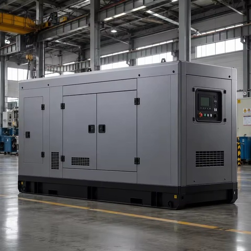 CHP Cogeneration Gas Generator Set with 76% Efficiency 480V/450A Air/Water Cooling for Combined Heat & Electricity Production
