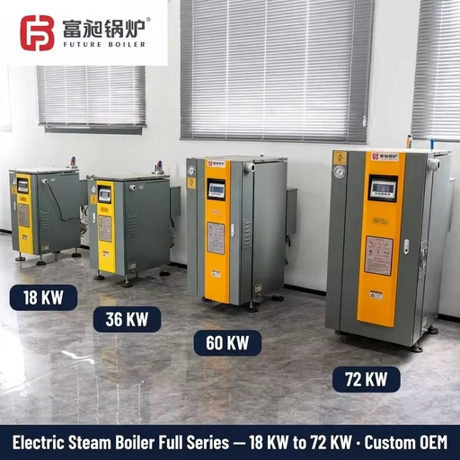 50kg/h Vertical Industrial Steam Generator FoodGrade Steam Generator Food Processing Beverage Meat Sterilization Yuanda Supplier