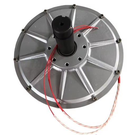 R&X CE Inner Rotor Low RPM Axial Flux Coreless 3kw 380VAC Vertical Axis Wind Turbine >95% Efficiency Permanent Magnet Generator