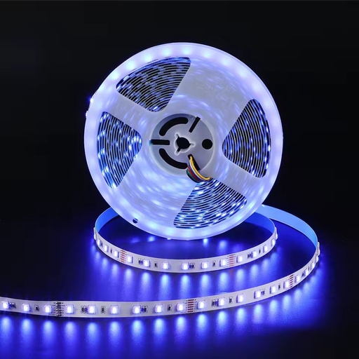 10m RGB Flexible LED Strip Lights 5in1 Smart 5050 SMD 18w/m IP20 DC 24V Copper Lamp Body 60Leds/m RGB+W+WH TV Backing