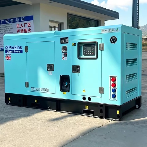 Super Silent Soundproof Diesel Generator 20kva 25kva 30kva 50kva 60kva 80kva 100kw Parkins Power Generator With Rainproof Canopy