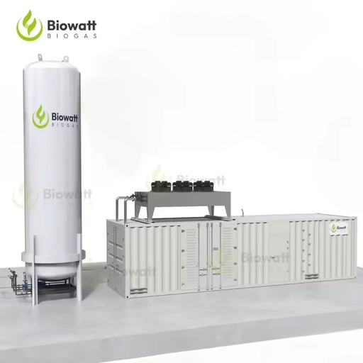 An Efficient Dry Anaerobic Digestion Power Plant That Converts Food Waste to Electricity for Solid Waste Management