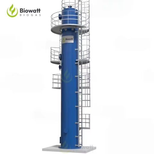 Biowatt Biogas Plant Machinery Complete System for Sustainable Waste Management and Renewable Electricity Generation