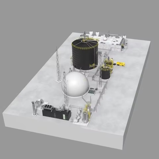 Cost Effective Biogas Plant Project with CSTR Technology Complete Layout Design Installation and Production System