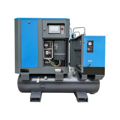 7.5KW 11KW 15KW Energy Saving Portable Air Cooled 4-in-1 All in One Screw Fixed Speed Air Compressor