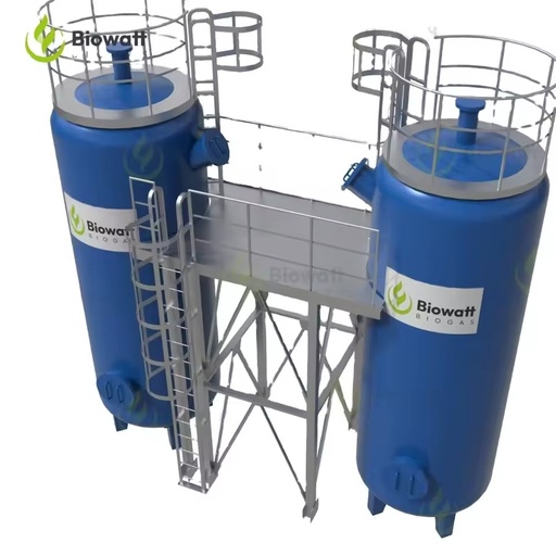 A Scalable and Automated Municipal Biogas Power Plant for Efficient Anaerobic Digestion of Solid Waste to Generate Electricity